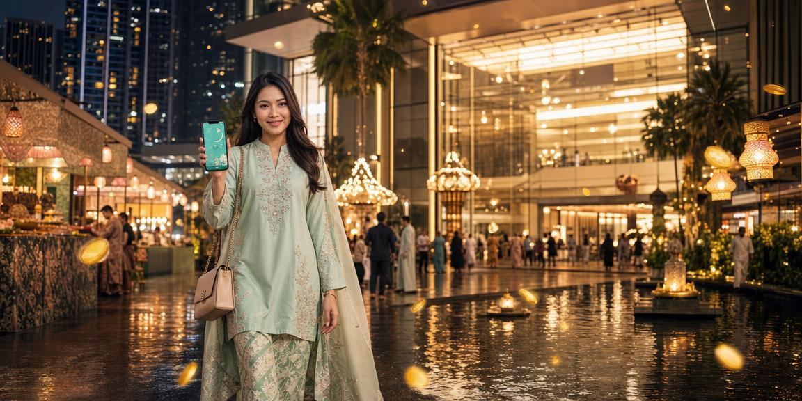 The baccarat gaming atmosphere in Kuala Lumpur during the Hari Raya festive season